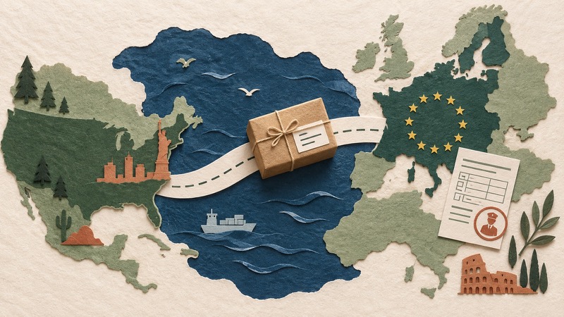 IOSS for US Sellers: EU VAT and Small-Parcel Duties article illustration